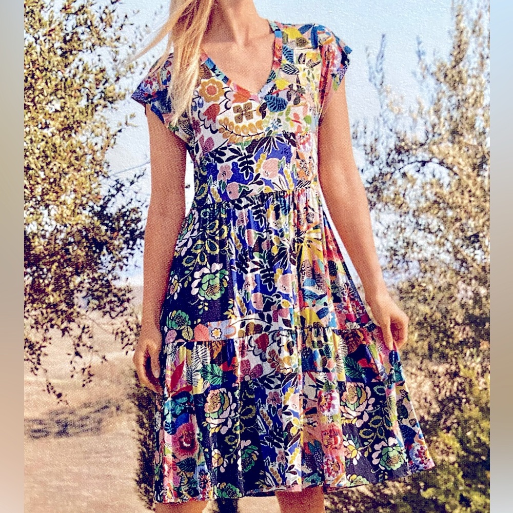 Johnny Was beautiful  bambú dress xxs 💕